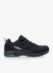 Buty trekkingowe męskie CMP Vertyx Low. Niebieskie buty trekkingowe męskie CMP, ze skóry, bez zapięcia, trekkingowe. Za 471.89 zł.
