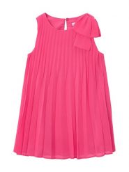 Mayoral Sukienka elegancka 3920 Różowy Regular Fit. Czerwone sukienki dziewczęce Mayoral, bez wzorów, z syntetyku, bez ramiączek. Za 199.99 zł.