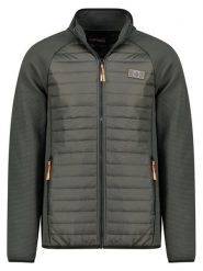 ANAPURNA Kurtka hybydrowa "Traboulana" w kolorze szarym rozmiar: S. Szare kurtki męskie ANAPURNA, s, bez wzorów, bez kaptura. Za 195.77 zł.