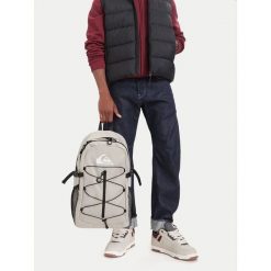 Plecak Quiksilver. Szare plecaki damskie Quiksilver, bez wzorów. Za 179.99 zł.