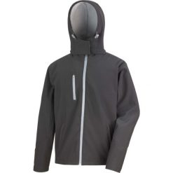 Kurtka Result Softshell Capuche Homme Tx Performance. Niebieskie kurtki męskie RESULT, m, bez wzorów, z elastanu, z kapturem. Za 238.80 zł.