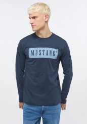 MUSTANG Adrian C Print MĘSKA KOSZULKA Z DŁUGIM RĘKAWEM Outer Space 1013540 5330. Koszulki męskie z długim rękawem Mustang, l. Za 99.99 zł.