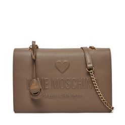 Torebka LOVE MOSCHINO. Brązowe torebki klasyczne damskie Love Moschino, bez wzorów, bez dodatków. Za 819.99 zł.