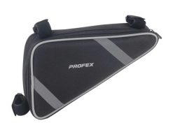 Torba rowerowa pod ramę Black Bag Profex 0,5 L. Czarne torebki klasyczne damskie PROFEX, z aplikacjami, bez dodatków. Za 29.99 zł.