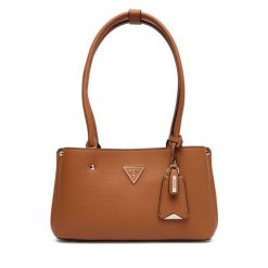 Torebka Guess. Brązowe torebki klasyczne damskie Guess, z aplikacjami, bez dodatków. Za 439.99 zł.