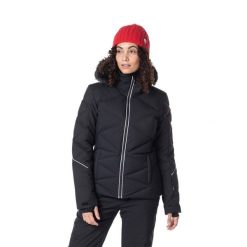 Kurtka narciarska Rossignol W Staci czarna. Czarne kurtki narciarskie i snowboardowe damskie Rossignol, l, z aplikacjami, z materiału, z kapturem, narciarskie. Za 1,459.00 zł.