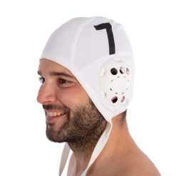 Czapki Basic Junior do piłki wodnej 13 szt. Blanco UNICA. Białe czapki męskie Softee, bez wzorów, z poliesteru. Za 538.99 zł.