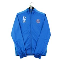 Second life - Kurtka do dresu męska - Stan bardzo dobry. Niebieskie kurtki treningowe męskie Umbro, m, bez wzorów, z dresówki. Za 97.25 zł.