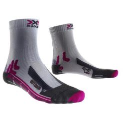 Skarpetki trekkingowe damskie X-Socks® Outdoor sportowe. Szare skarpetki damskie X-Socks, bez wzorów. Za 68.00 zł.