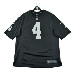 Second life - Męska koszulka NFL Las Vegas Raiders - Stan bardzo dobry. Czarne t-shirty sportowe męskie Nike, m, bez ramiączek. Za 212.96 zł.