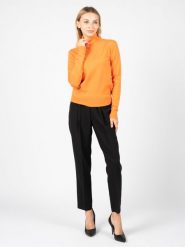 Silvian Heach Sweter "Nunteg" | PGA22144LU | Nunteg | Kobieta | Pomarańczowy. Brązowe golfy damskie Silvian Heach, xl, bez wzorów, z dzianiny, bez ramiączek. W wyprzedaży za 149.00 zł.