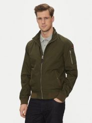 Schott NYC Kurtka przejściowa Kenny Khaki Regular Fit. Brązowe kurtki męskie Schott NYC, m, bez wzorów, z bawełny, bez kaptura. Za 359.99 zł.