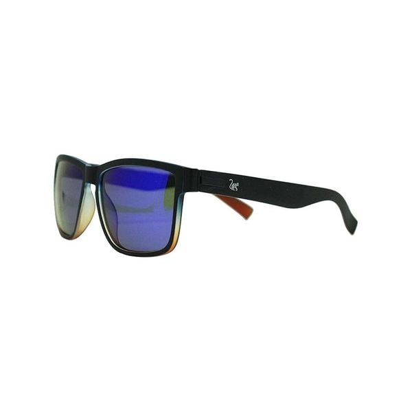 Okulary przeciwsłoneczne unisex – polaryzacyjne / UV400 (czarno-niebieskie). Niebieskie okulary przeciwsłoneczne damskie SURF MONKEY. Za 159.95 zł.