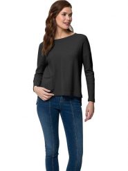 Heine Sweter w kolorze czarnym rozmiar: 36/38. Czarne swetry klasyczne damskie Heine, bez kołnierzyka. Za 96.60 zł.