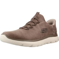 Buty SKECHERS 232940S SUMMITS KORLO Brązowy. Brązowe buty fitness męskie Skechers, na fitness i siłownię. Za 343.99 zł.
