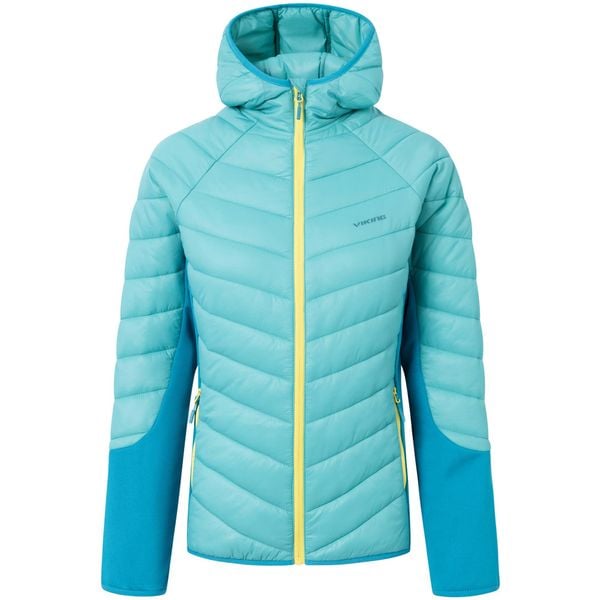 Kurtka pikowana turystyczna damska Viking Becky Warm Pro, PrimaLoft. Szare kurtki damskie VIKING, m, bez wzorów, z materiału. Za 499.90 zł.