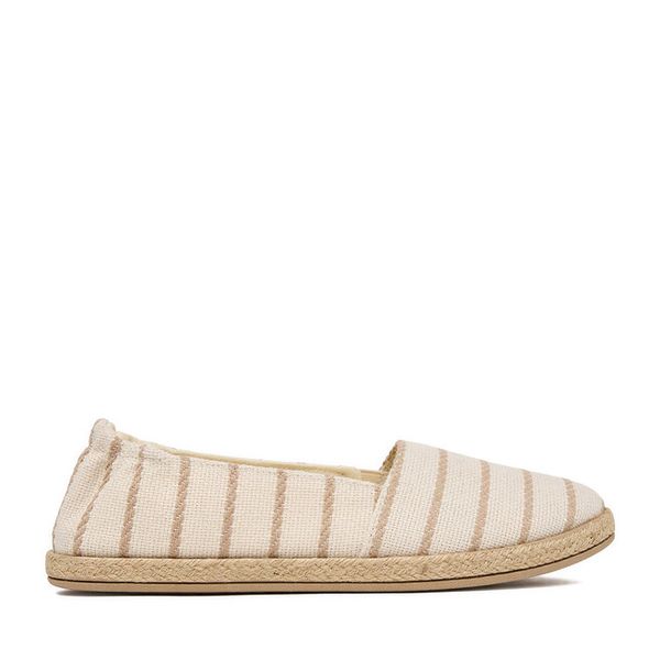 Espadryle JENNY. Brązowe espadryle damskie Jenny, bez wzorów, bez obcasa. Za 59.99 zł.