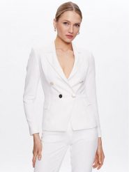 Liu Jo Marynarka CA3044 T2200 Biały Regular Fit. Białe marynarki i żakiety damskie Liu Jo, bez wzorów, z syntetyku. Za 1,149.00 zł.