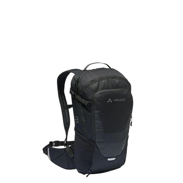 Plecak rowerowy Vaude Moab 15 II - black. Czarne plecaki damskie Vaude, bez wzorów, sportowe. Za 413.99 zł.