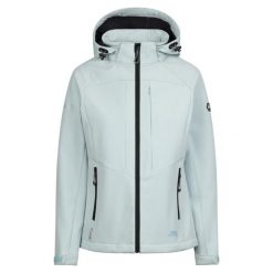 Trespass Fryatt - Damska kurtka typu softshell Seafoam Marl. Kurtki damskie Trespass, z aplikacjami, z gumy, bez kaptura. Za 414.99 zł.