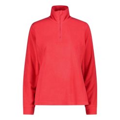 Golf turystyczny damski CMP. Czerwone golfy damskie CMP, l, bez wzorów, bez ramiączek. Za 139.99 zł.