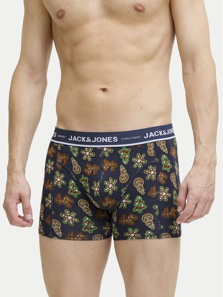 Jack & Jones Komplet bokserek Gingerbread 12285149 Czarny. Czarne bokserki męskie Jack & Jones, bez wzorów, z bawełny. Za 149.99 zł.