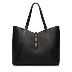 Torebka Furla. Czarne torebki klasyczne damskie Furla, bez wzorów, bez dodatków. Za 1,439.00 zł.