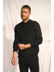Just Cashmere Kaszmirowy kardigan w kolorze czarnym rozmiar: S. Czarne kardigany męskie Just Cashmere, s, bez wzorów, z kaszmiru, bez kołnierzyka. Za 478.99 zł.