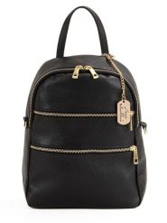 Anna Morellini Skórzany plecak "Zeolla" w kolorze czarnym - 22 x 29 x 11 cm rozmiar: onesize. Czarne plecaki damskie Anna Morellini, bez wzorów, z materiału. Za 260.99 zł.