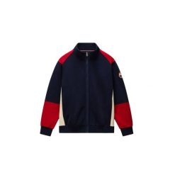 Bluza zapinana na zamek błyskawiczny Napapijri Archive. Czarne bluzy bez kaptura męskie Napapijri, bez wzorów, z materiału, sportowe, bez kołnierzyka, bez ramiączek. Za 574.50 zł.