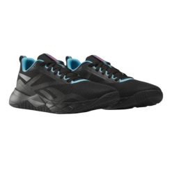 Męskie Buty Sportowe NFX. Czarne buty sportowe na co dzień męskie Reebok, z jeansu, bez zapięcia, trekkingowe. Za 281.00 zł.