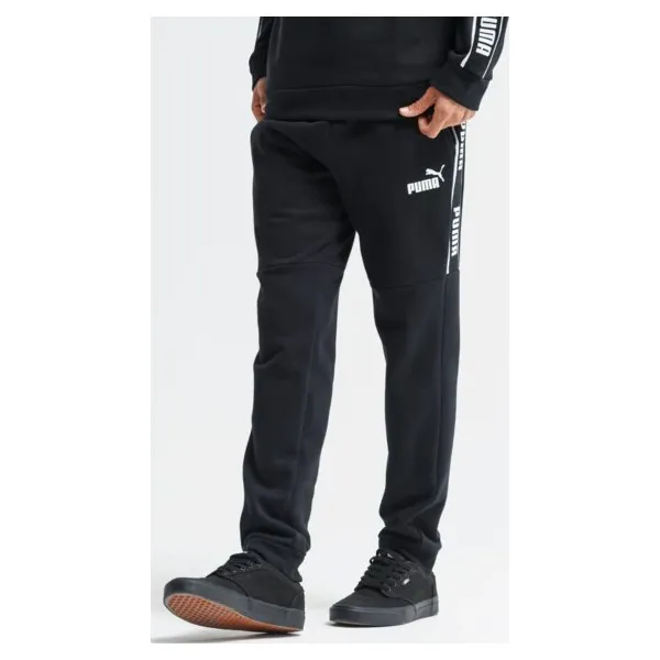 Puma Spodnie Amplified Fl , czarny, rozmiar XL. Czarne spodnie materiałowe męskie Puma, bez wzorów, z bawełny. Za 199.99 zł.