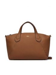 BOSS Torebka Lenah M 50563396 Brązowy. Brązowe torebki klasyczne damskie Boss, bez wzorów, ze skóry, bez dodatków. Za 1,449.00 zł.