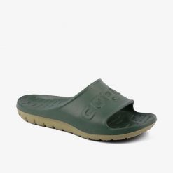 Klapki męskie Coqui - mule, szaro-zielone. Zielone klapki i japonki męskie Coqui. Za 129.99 zł.