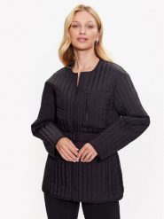 Calvin Klein Kurtka przejściowa K20K205505 Czarny Regular Fit. Czarne kurtki damskie CALVIN KLEIN, m, bez wzorów, z syntetyku, bez kaptura. Za 529.99 zł.
