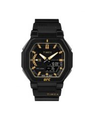 Timex Zegarek UFC Colossus TW2V55300 Czarny. Czarne, analogowe zegarki męskie Timex. Za 589.99 zł.