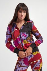 Bluza damska z kapturem VERSACE JEANS COUTURE. Bluzy z kapturem damskie Versace Jeans Couture, m, z jeansu. W wyprzedaży za 1,175.30 zł.