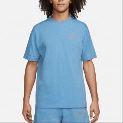 T-Shirt Revival Rozmiar M Niebieski - DM5637-469. Niebieskie t-shirty męskie Nike, m, bez wzorów, z bawełny, bez kołnierzyka. Za 231.10 zł.