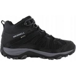 Buty trekkingowe dla mężczyzn Merrell ALVERSTONE 2 MID GTX. Czarne buty trekkingowe męskie MERRELL, bez zapięcia. Za 579.99 zł.