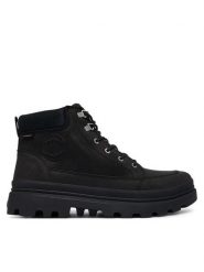 Palladium Trapery Troopercuff Wp+ 09545-008-M Czarny. Czarne buty zimowe męskie Palladium, z nubiku, bez zapięcia. Za 769.99 zł.