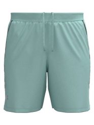 Under Armour Szorty sportowe "Launch 7" w kolorze turkusowym rozmiar: XL. Niebieskie szorty męskie Under Armour, bez wzorów, z materiału, sportowe. Za 113.90 zł.