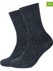 Camano Skarpety (2 pary) w kolorze granatowym rozmiar: 39-42. Niebieskie skarpetki męskie camano, bez wzorów. Za 61.02 zł.