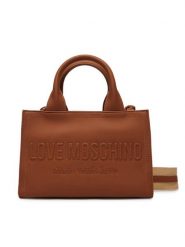LOVE MOSCHINO Torebka JC4044PP1OLE0200 Brązowy. Brązowe torebki klasyczne damskie Love Moschino, bez wzorów, ze skóry, bez dodatków. Za 879.99 zł.