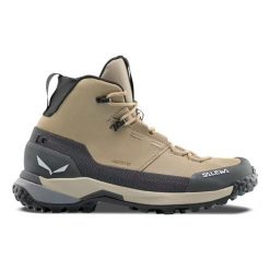 Damskie buty trekkingowe Salewa Puez Leather Mid PTX. Brązowe obuwie trekkingowe damskie Salewa. Za 1,208.00 zł.