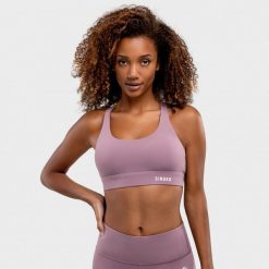 Stanik sportowy Fitness Siroko Balance Mauve. Fioletowe biustonosze sportowe damskie SIROKO, bez wzorów, z elastanu. Za 105.00 zł.