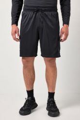 Męska Bermudy funkcyjne fitness oddychający materiał kieszenie cargo. Czarne szorty męskie JAY-PI, bez wzorów, z materiału. Za 239.99 zł.