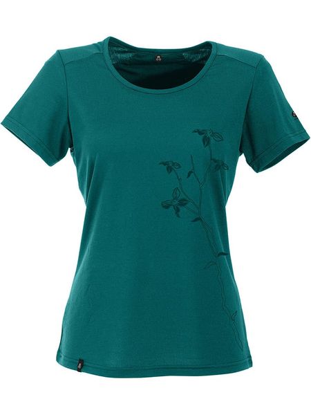 Maul Sport Koszulka funkcyjna "Bony II" w kolorze morskim rozmiar: 46. Niebieskie bluzki sportowe damskie Maul Sport, bez kołnierzyka, bez ramiączek. Za 86.99 zł.