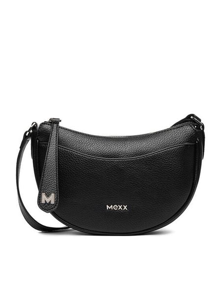 MEXX Torebka C-MEXX-L-008-08 Czarny. Czarne listonoszki damskie Mexx, bez wzorów, z materiału, bez dodatków. Za 159.99 zł.