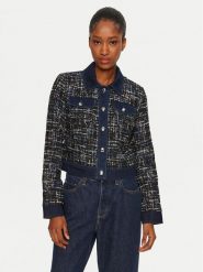 Morgan Marynarka 242-VCLAR Granatowy Regular Fit. Niebieskie marynarki i żakiety damskie Morgan, bez wzorów, z syntetyku. W wyprzedaży za 229.99 zł.