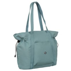 Shopperka damska Peterson PTN CSM-15 niebieska. Niebieskie shopper bag damskie Peterson, bez wzorów, na ramię, bez dodatków. Za 94.99 zł.